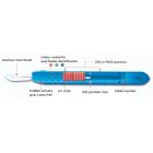 GIMA "SAFETY"DISPOSABLE SCALPELS N. 11 - sterile