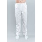 Spodnie białe męskie klasyczne  76001/WHTH/54