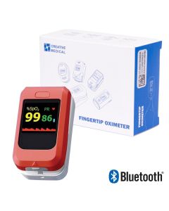 Pulsoksymetr Creative PC-60NW z Alarmem, Bluetooth i możliwość podłączenia sensorów.