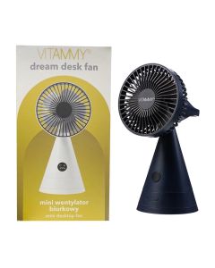 VITAMMY dream desk fan granatowy